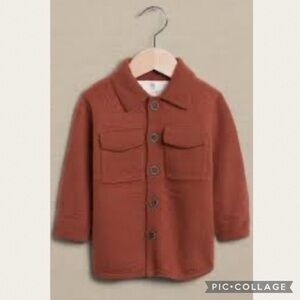 Banana Republic Baby Wool Blend Sweater Shacket